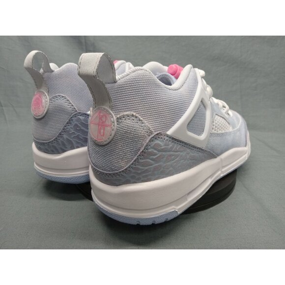 Nike Girl Jordan Spizike Low (GS) Sneaker Cobalt Blue Pink Size 5.5Y NEW NO BOX! - Picture 5 of 11